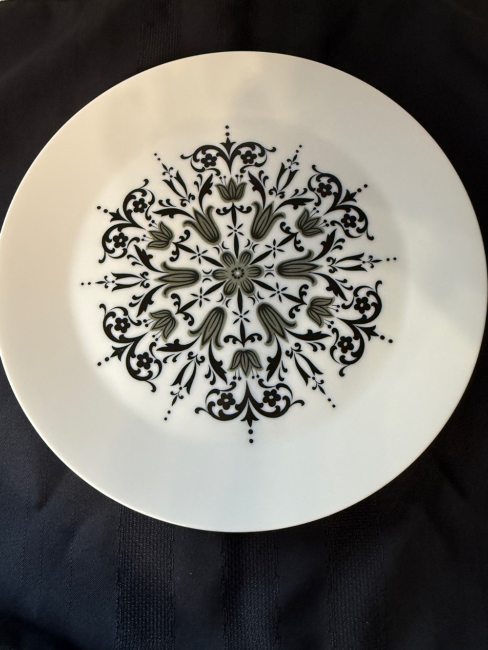 Set of 2 Sears Meteor Dinner Plates vintage 1969 Japan 3916 10.25”